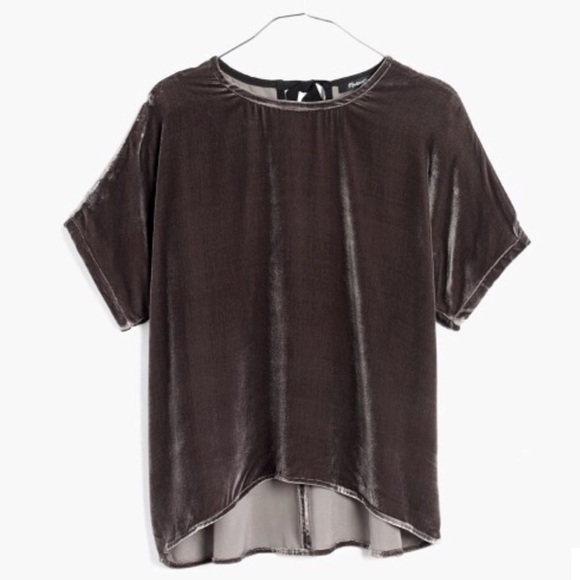 Madewell Tops - Madewell Velvet Top
